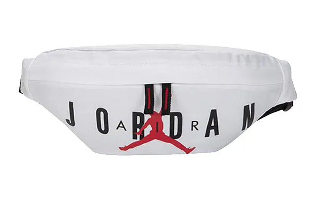 Jordan Crossbody Waist Bag White