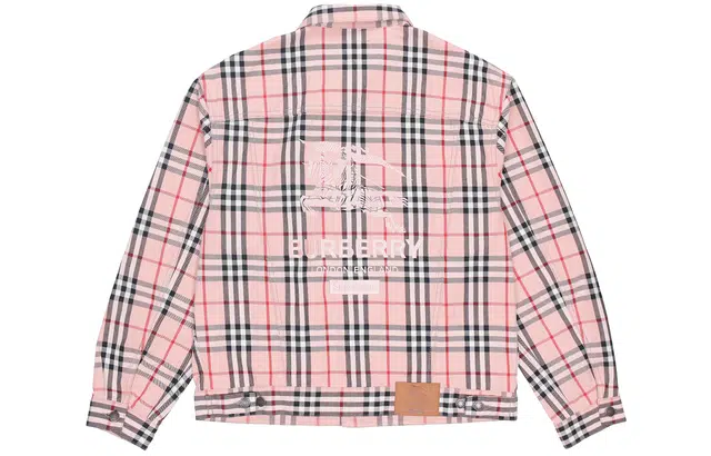 Supreme x Burberry Denim Trucker Jacket