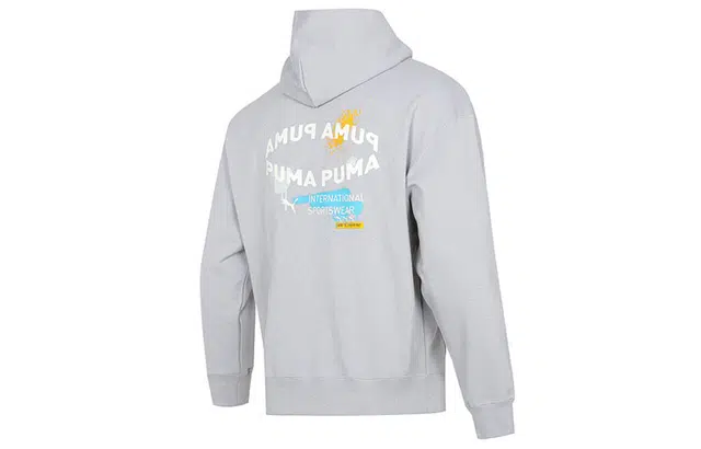 Puma Oversize Trend Graphic Hoodie Logo