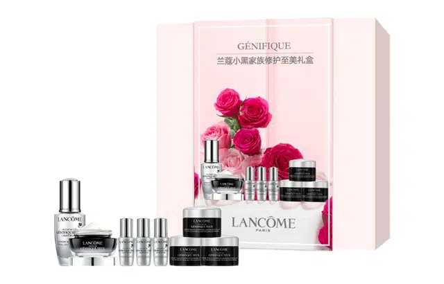 兰蔻 小黑家族修护至美礼盒 补水