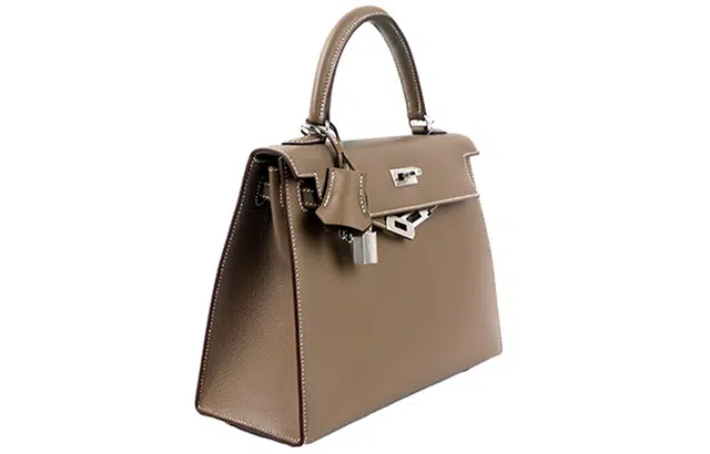 HERMES Kelly 25 Epsom 18 Etoupe