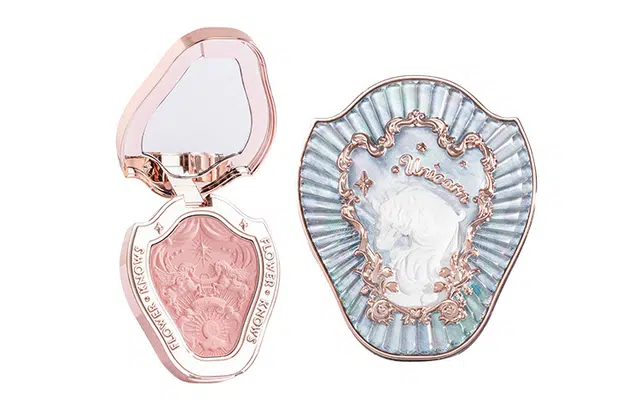 Flower Knows Unicorn Embossed Blush