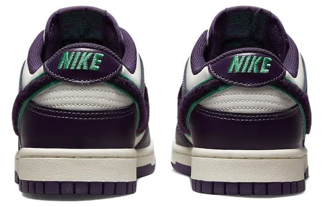 Nike Dunk Low retro "chenille swoosh" Swoosh