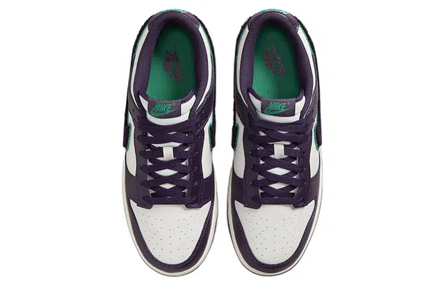 Nike Dunk Low retro "chenille swoosh" Swoosh