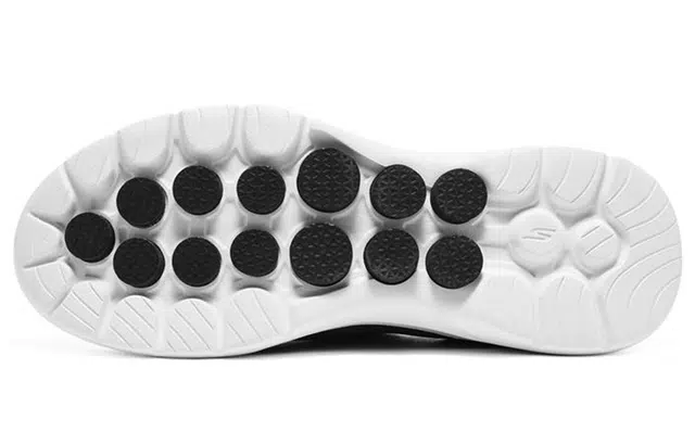 Skechers Go Walk 6 Hyper Burst Black White