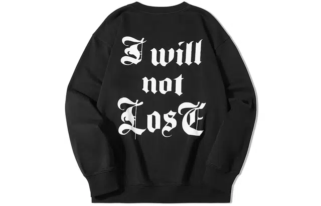 ROCAWEAR FW22 Colorblock Letter Print Crewneck Sweatshirt