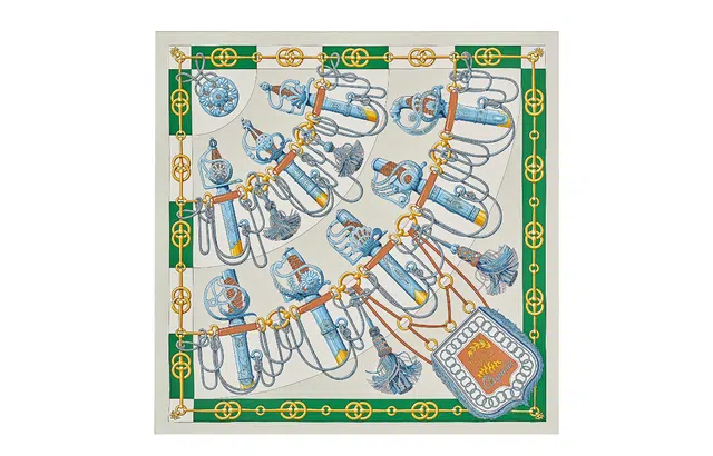 HERMES Cliquetis scarf
