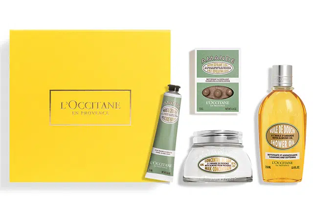 欧舒丹 甜扁桃沐浴露套组 