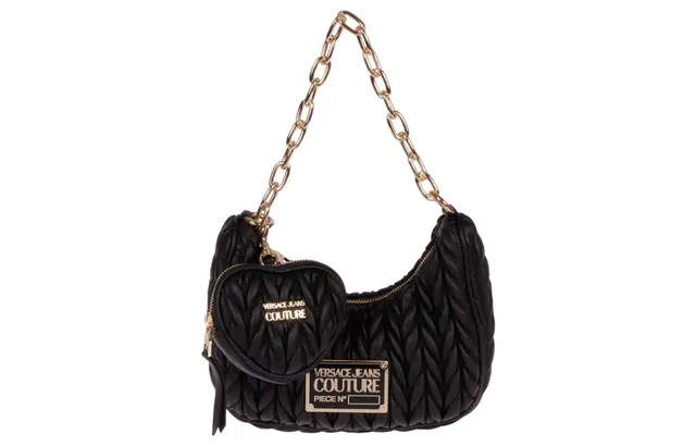 Versace Jeans Couture Quilted Heart Bag