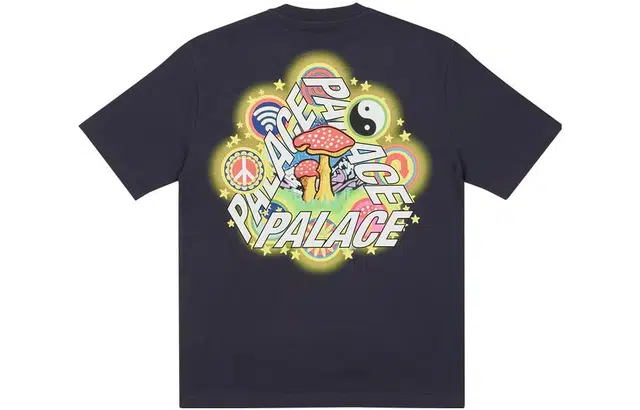 PALACE SS22 Bun 5G T-shirt Navy T