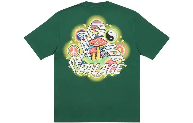 PALACE SS22 Bun 5G T-Shirt Green T