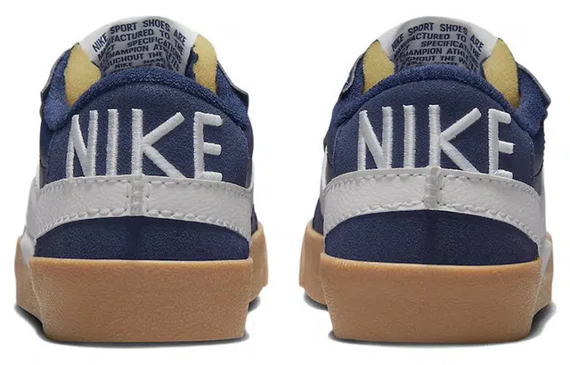 Nike Blazer Low Jumbo "Navy Gum"