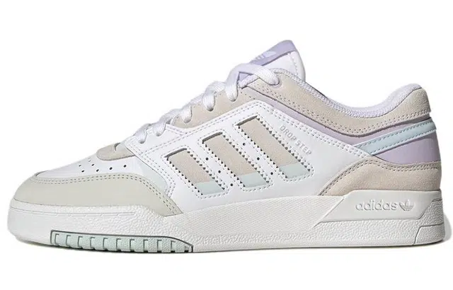 adidas Drop Step Low White Purple