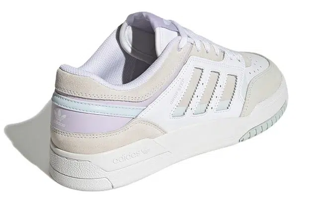 adidas Drop Step Low White Purple