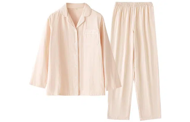 怡吾色 春秋季亲肤纯棉舒适透气长袖睡衣糖果色系家居服套装 女款