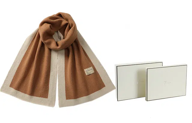 玖慕纯羊毛围巾女冬款披肩加厚女士围巾保暖围脖女冬季