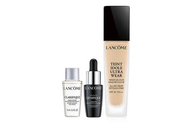 兰蔻 零粉感粉底持妝套组 修饰肤色