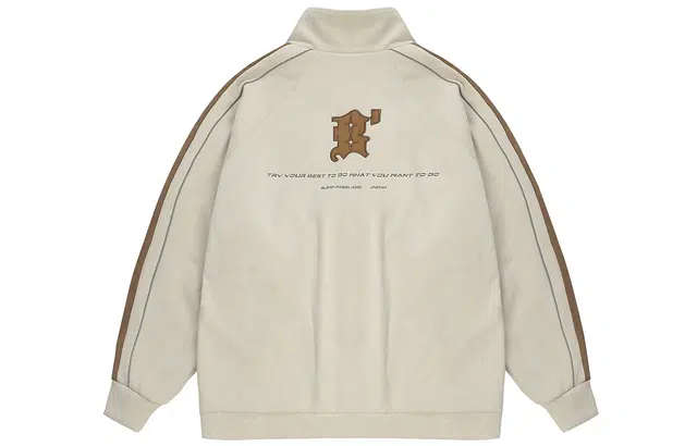 BJHG Retro Suede Logo Jacket