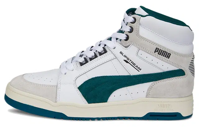 PUMA Slipstream Mid Heritage White Green