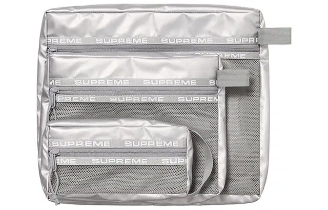 Supreme FW22 Week 1 Multi-Pocket Drawstring Wallet Bag