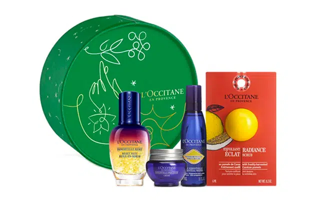 欧舒丹 星光瓶蜡菊面部护肤套装 清洁