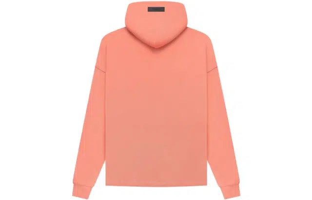 Fear of God Essentials FW22 Coral Relaxed Hoodie Logo