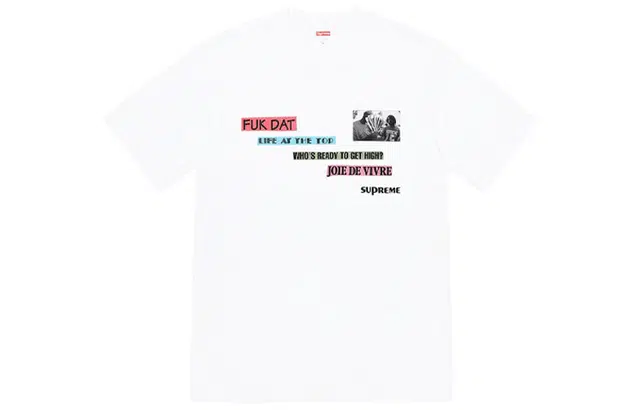 Supreme FW22 Week 1 Joie De Vivre Tee T