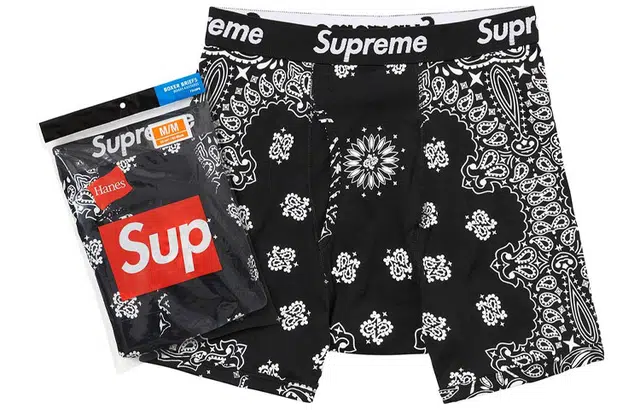 Supreme FW22 Week 1 x Hanes Boxer Briefs 12