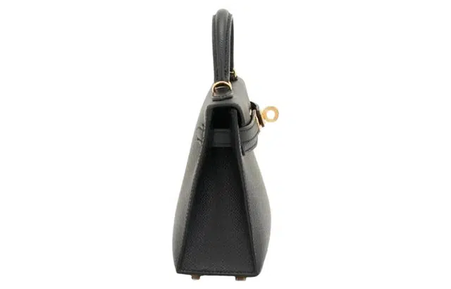 HERMES Mini Kelly Epsom Noir