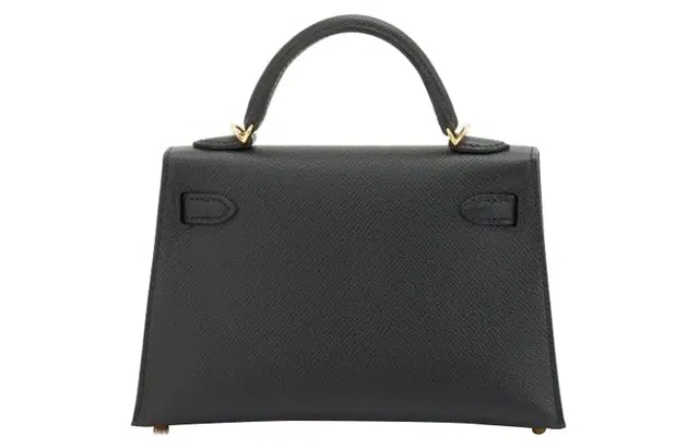 HERMES Mini Kelly Epsom Noir