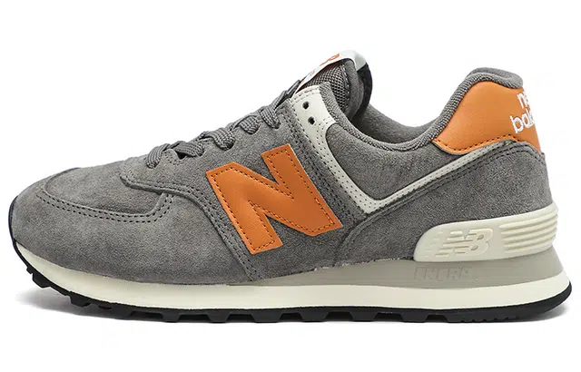 New Balance 574 Grey Orange