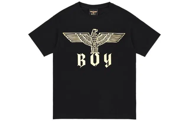 Boy London FW22 Black Crewneck T-Shirt