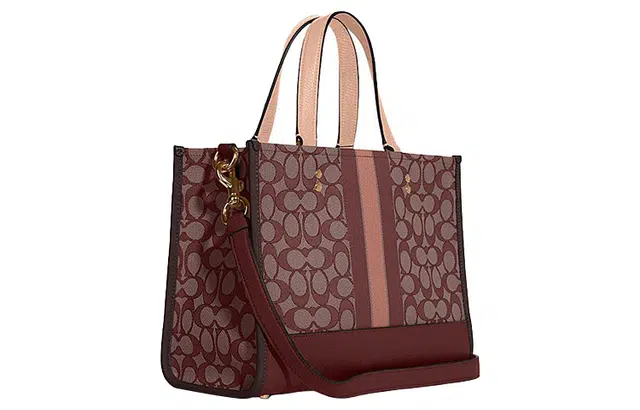 COACH Dempsey 30 Logo Tote
