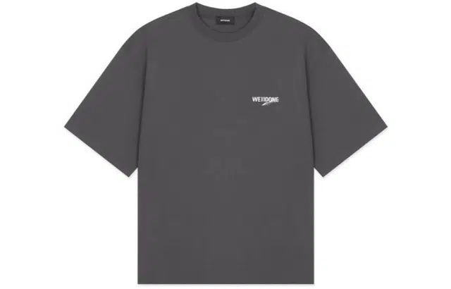 WE11DONE FW22 Grey T-Shirt