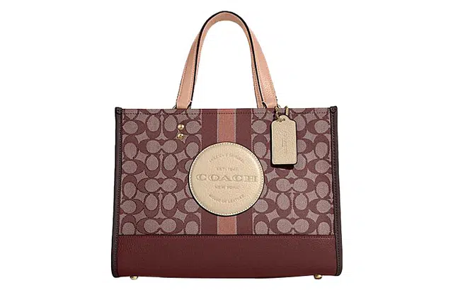 COACH Dempsey 30 Logo Tote