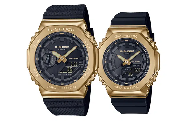 CASIO G-SHOCK GM-2100G-1A9PR+GM-S2100GB-1APR