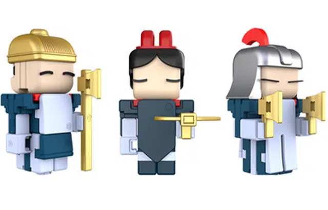 巧合 古代中国兵俑系列 拼装积木 