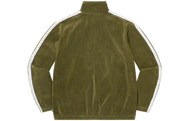 Supreme 2022 Week 2 Studded Velour Track Jacket
