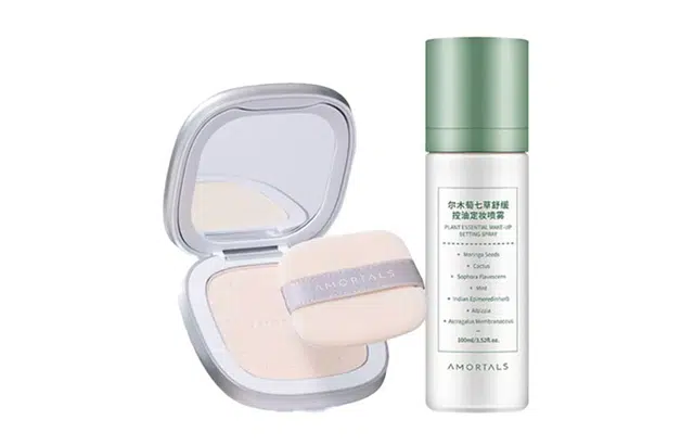 尔木萄 粉饼组合套装 提升气色