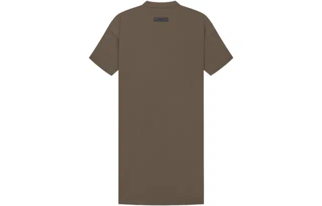 Fear of God Essentials FW22 Womens Tee Dress Wood LogoT