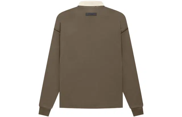 Fear of God Essentials FW22 1977 Henley Rugby Wood Polo