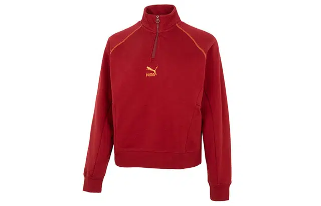 PUMA Das Cc Graphic Half-Zip Crew W Logo