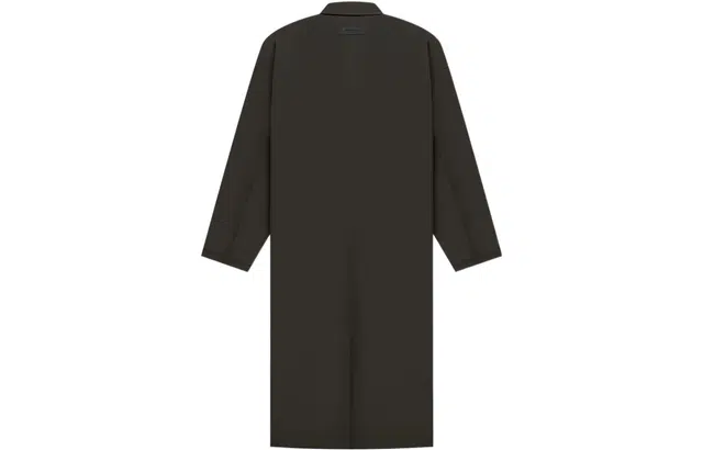 Fear of God Essentials FW22 Long Coat Off Black