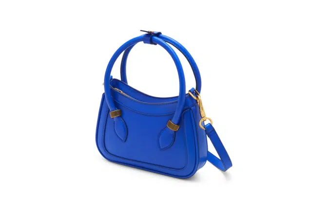 Charles & Keith Blue Shoulder Bag