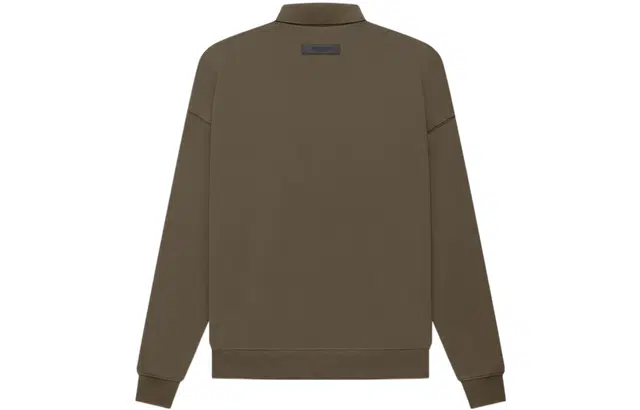 Fear of God Essentials FW22 Womens Ls Polo Wood Polo