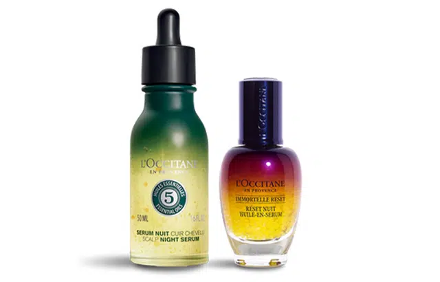 欧舒丹 五草本面部护发二重奏 补水保湿 头皮精华+面部精华