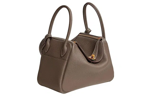 HERMES Lindy 26 Clemence 18 Etoupe