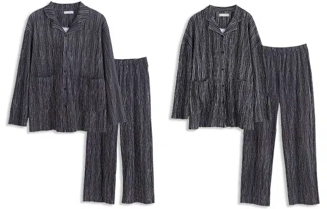 同语情侣睡衣男女春秋季纯棉薄款男女休闲韩版可外出 家居套装