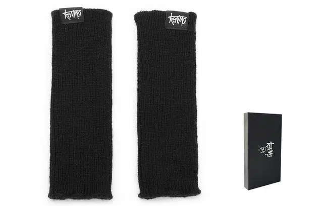 肯默 针织半截 保暖露指可触屏 绒线手套 男女同款情侣款