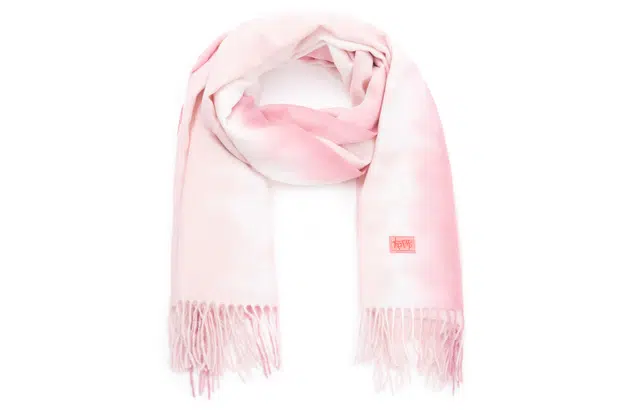 肯默 渐变仿羊绒秋冬保暖 绒线围巾 男女同款情侣款